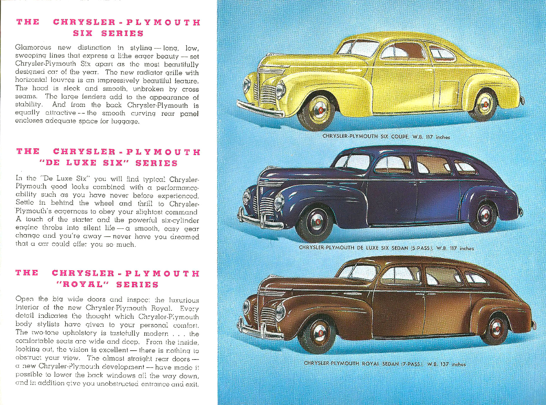 The Old Car Manual Project Brochure Collection